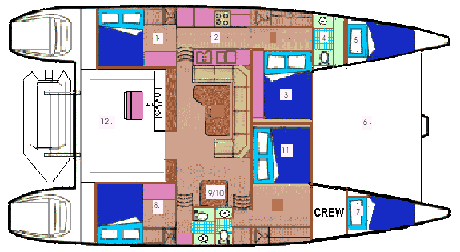 Interior Layout of Gundy Two